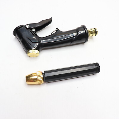 #ad Shein Portable High Pressure Water Gun Plastic Black 5197982219 Spray Gun Only $4.00