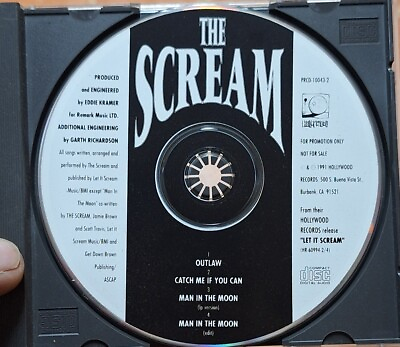 #ad Rare The Scream 4 Track Promo Single Nice L👀K Disc Only Generic Case $9.95