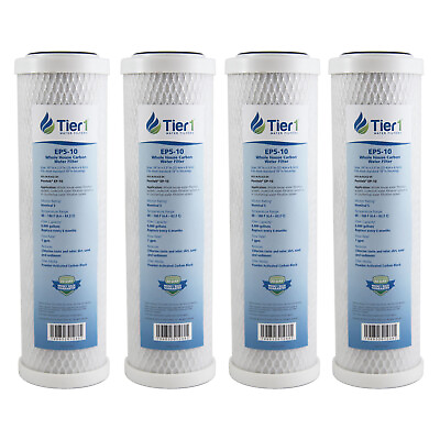 #ad 10 x 2.5 Inch 5 Micron Pentek EP 10 Comparable Carbon Block Water Filter 4 Pack $32.71