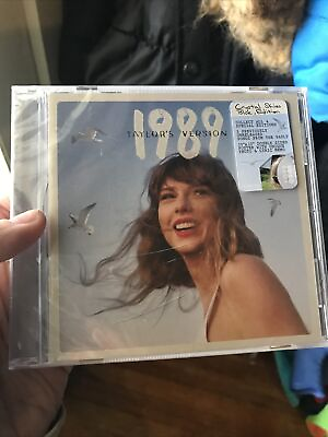 #ad Taylor Swift 1989 Taylor#x27;s Ver. Crystal Skies Blue CD New Cracked Case $12.82