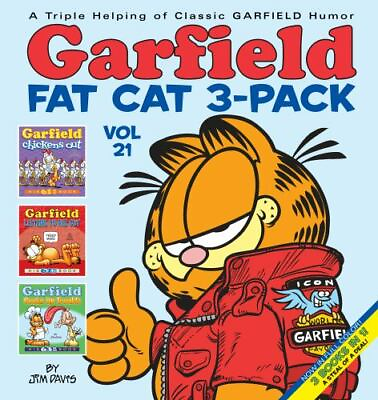#ad Garfield Fat Cat 3 Pack #21 $7.90