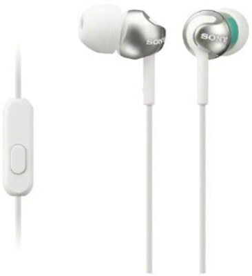 #ad Sony MDR EX110AP Stereo Headphones White $29.99