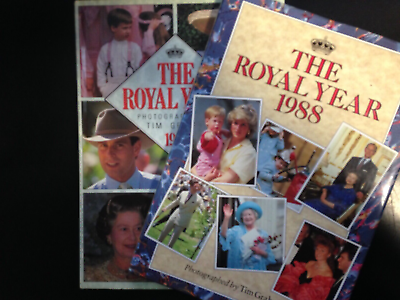 #ad 2 Book lot The Royal Year 1988 1989. Tim Graham $27.99