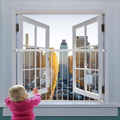 #ad Fairy Baby Window Guards For Children Adjustable Wide Child Safety Window Guard $89.00
