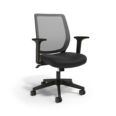 #ad Staples Essentials Ergonomic Fabric Swivel Task Chair Versatile Multicolor $69.99