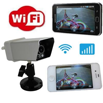 #ad Portable WiFi Camera Rechargeable Backup Car RV Magnetic iPhone Android iPad USA $79.95