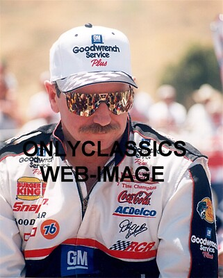 #ad #ad INTIMIDATOR DALE EARNHARDT NASCAR CHAMPION STOCK CAR AUTO RACING 8x10 PHOTO CHEV $14.41