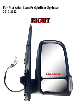 #ad Passenger Right Side Door Mirror for Mercedes Freightliner Sprinter2019 2022 $108.99