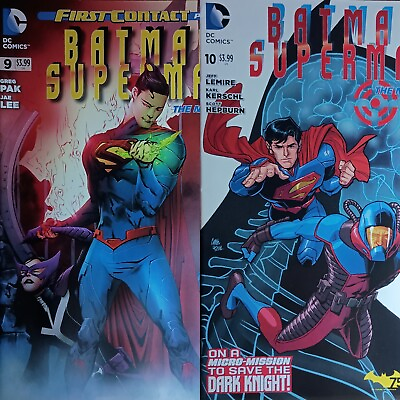 #ad 2014 DC Comics Batman Superman Issues 9 10 Jae Lee Cover A Variant FREE SHIPPING $7.00