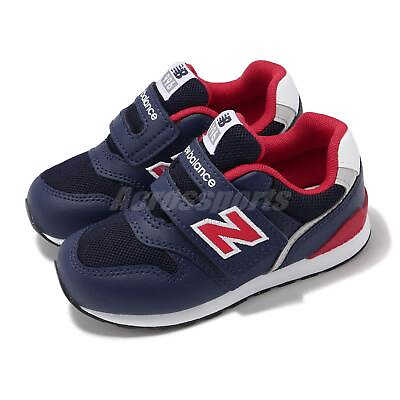 #ad New Balance 996 Wide NB Navy Red Toddler Infant Strap Casual Shoes IZ996EB3 W $79.99