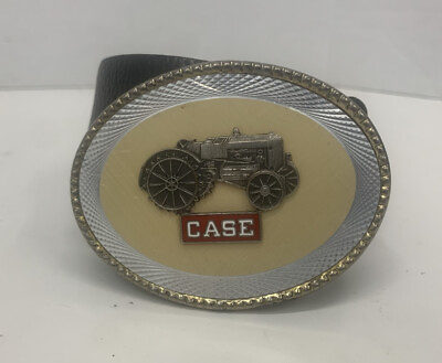 #ad case tractor belt buckle usa with mens belt 44 $22.49