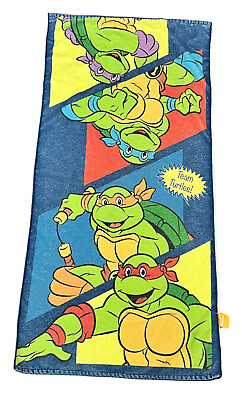 #ad Nickelodeon Teenage Mutant Ninja Turtles TMNT 50quot;x25” Kids Beach Towel $10.81