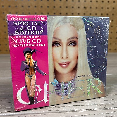 #ad The Very Best of Cher Special Edition by Cher CD Aug 2003 2 Discs SEALED READ $24.00