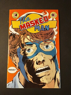 #ad The Masked Man #6 1986 Eclipse Comics $2.99