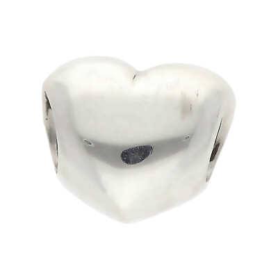 #ad Pre Owned Pandora Silver Heart Charm Silver Unisex GBP 21.25