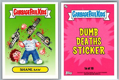 #ad #ad 2017 Topps Garbage Pail Kids GPK Series 1 Adam Geddon Card Shane Saw $2.99