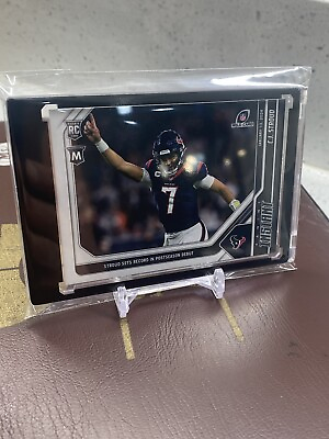 #ad 2023 Panini Instant C.J. Stroud #131 RC Perfect Card see photos Card Stand $39.99