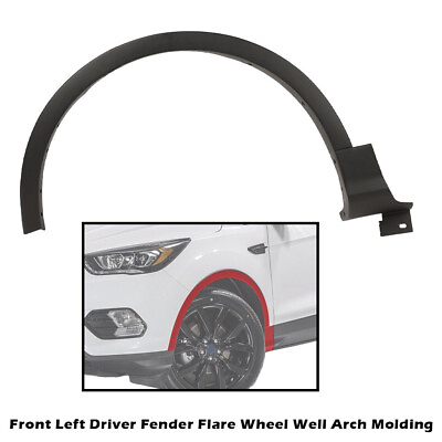 #ad Fit For 2013 2017 Ford Escape Front Left Fender Flare Wheel Well Arch Molding $36.51