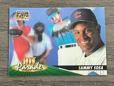 #ad 1996 Sportflix Hit Parade Sammy Sosa #9 Chicago Cubs $3.99