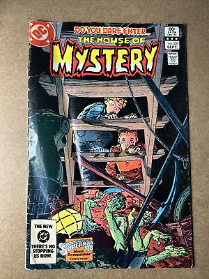 #ad House of Mystery #320 Comic Book 1983 VG Michael Wm DC Cain Comics Horror $5.99