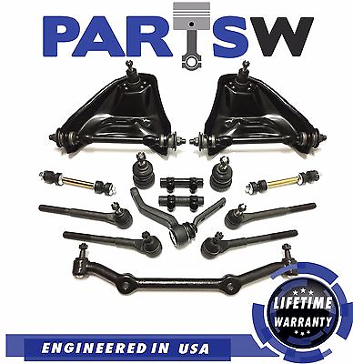 #ad 14Pc Suspension kit for Chevrolet Blazer S10 GMC S15 Jimmy Sonoma Control Arms $177.52