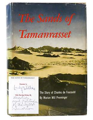 #ad Marion Mill Preminger THE SANDS OF TAMANRASSET SIGNED 1st Edition 1st Printing $149.44