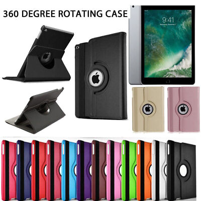 #ad 360 Rotating Leather Case Cover For Apple iPad Air 2 2nd Generation $16.77