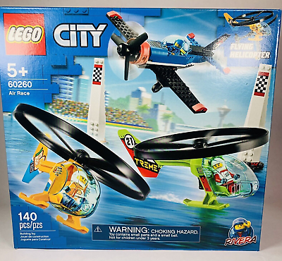 #ad Lego City: Air Race 60260 Building Kit 140 Pcs Playset Retired Set $75.99