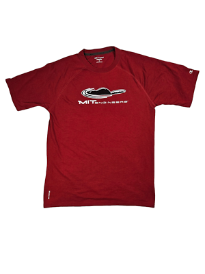 #ad Champion Vapor Men#x27;s Red MIT Engineers Athletic Shirt Size Large $21.95