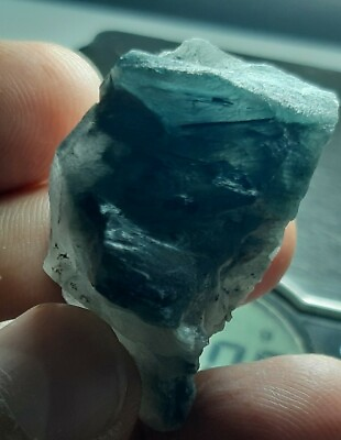 #ad 20.8gNatural crystal super green cluster of rhibikite Quartz mineral specimen $19.30