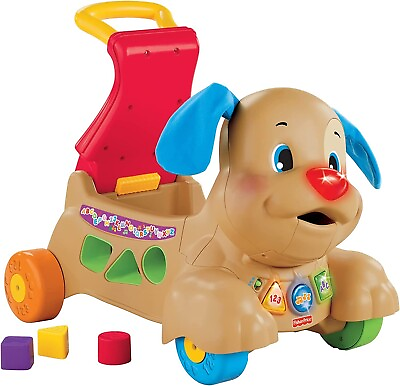#ad Fisher Price Laugh amp; Learn Musical Baby Walker Stride to Ride Puppy Ride On Toy $44.99