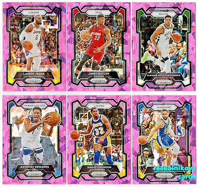 #ad 2023 24 PANINI PRIZM Pink Ice #1 300 Complete Your Set Buy More amp; Save YOU PICK $1.48