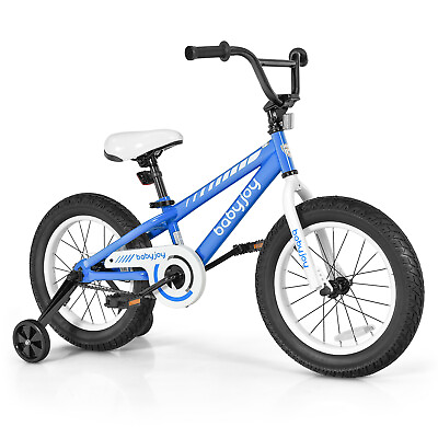 #ad Babyjoy Kids 16quot; Bike Bicycle w Training Wheels for 5 8 Years Old Boys Girls $105.99