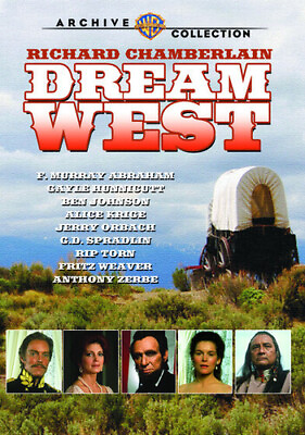 #ad DVD Dream West 1986 NEW Richard Chamberlain $23.99
