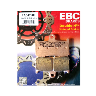 #ad EBC FRONT Sintered Brake Pads FA347HH HONDA NSF 250 R 2012 2013 GBP 27.99