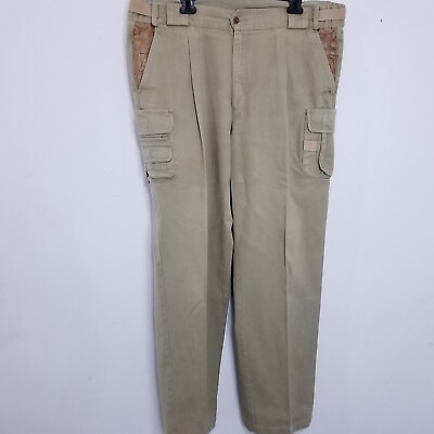 #ad Orvis Cargo Pants Khaki Trousers Fishing Hunting Safari Expedition Sport 40 $28.99