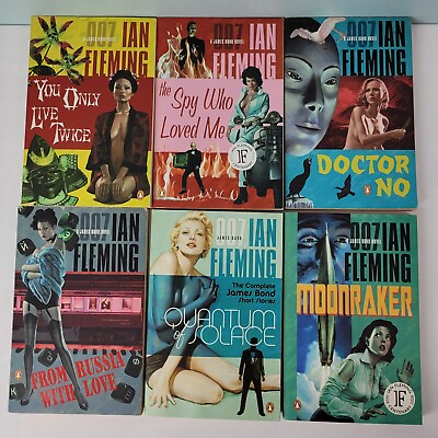 #ad James Bond Novels Penguin Books Paperback 2003 You Choose $65.00