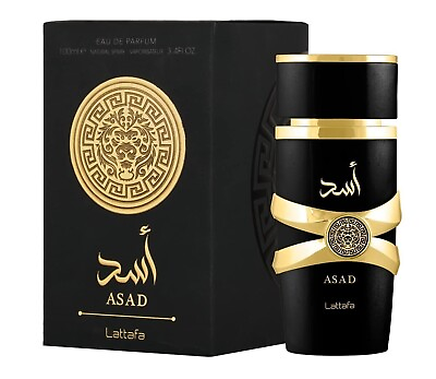 #ad Lattafa Asad Eau De Perfum 100 ml For Unisex Free Shipping Pack of 2 $110.25