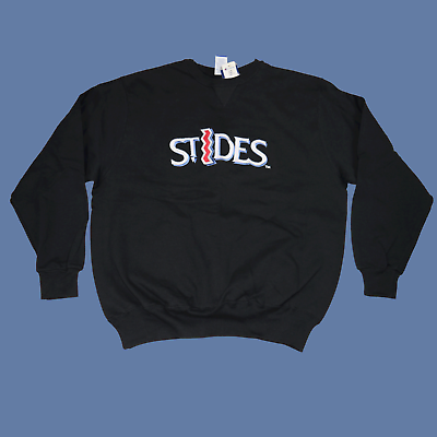 #ad #ad DEADSTOCK Champion St Ides Crewneck Sweatshirt Black Size XL Brand New With Tags $349.99