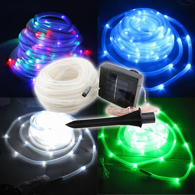#ad Solar Powered LED String Light Garden Festival Party Camping Holiday Decoration $13.99
