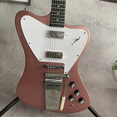 #ad Special Bridge Firebird Electric Guitar Chrome Hardware HH Pickups Dot Inlays $308.66
