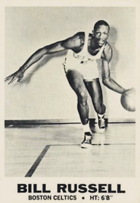 #ad BILL RUSSELL 1968 Photo Magnet @ 3quot;x5quot; $8.99