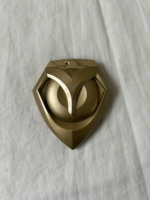 #ad Nerf Overwatch McCree Rival Blaster Gold Die Cast Badge $11.95