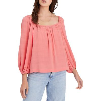 #ad Sanctuary Womens Sunset Textured Off The Shoulder Shirt Top Blouse BHFO 9893 $9.99