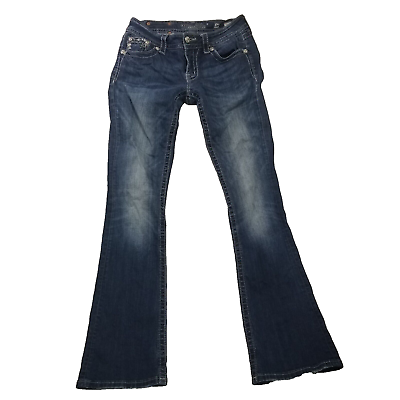 #ad MISS ME Signature Boot Cut Jeans Women#x27;s Size 28 JE8265BL $24.95