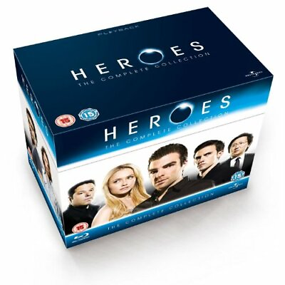#ad Heroes Season 1 4 Complete Repackaged Blu ray 2006 Region... CD TYVG $33.43