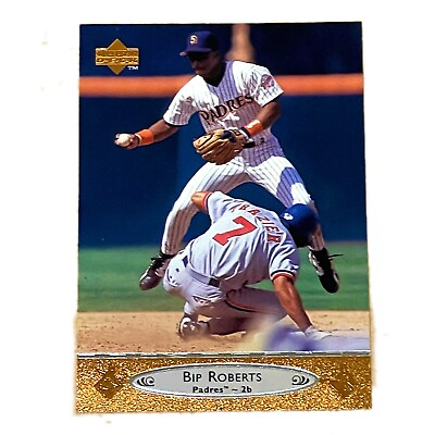 #ad Bip Roberts 1996 Upper Deck Bronze #188 San Diego Padres MLB Baseball $1.97
