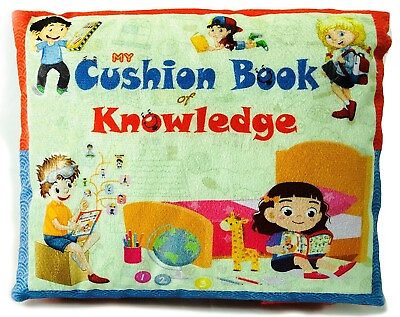 #ad Kids Fabric Toy Kids Learning Cushion Book of Knowledge Toddler Toys $79.45
