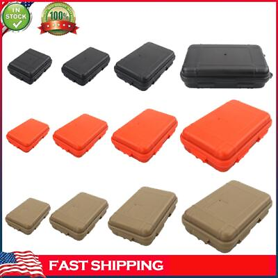 #ad EDC Sealed Containers Outdoor Case Holder Shockproof Travel Storage Box Survival $5.88