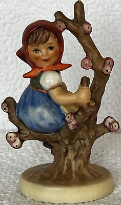 #ad Apple Tree Girl Goebel M.I. Hummel Germany Collectors Figurine 141 3 0 1972 79 $35.00